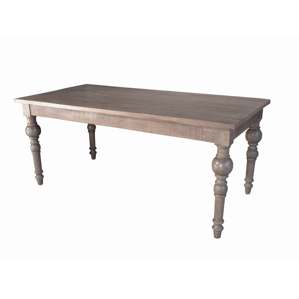 Caramel Spindle Table
