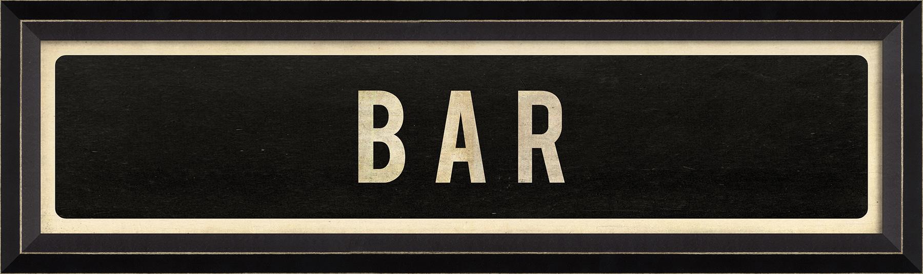 Street Sign - Bar Themed