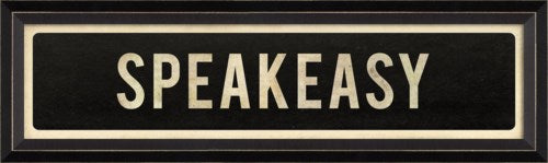 Street Sign - Bar Themed